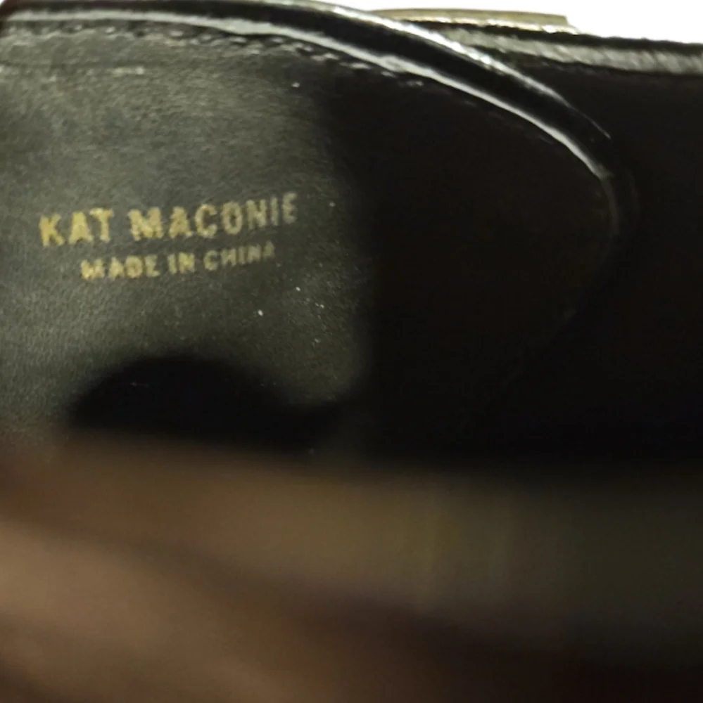 KAT MACONIE | Black Mesh Platform Oxfords in Size US 10